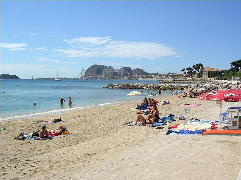 Blue Summer Vibes Appartment For 4P, Ac, Parking, Beachfront, Spa Access -5 La Ciotat Dış mekan fotoğraf