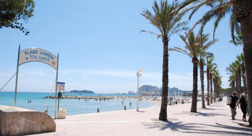 Blue Summer Vibes Appartment For 4P, Ac, Parking, Beachfront, Spa Access -5 La Ciotat Dış mekan fotoğraf